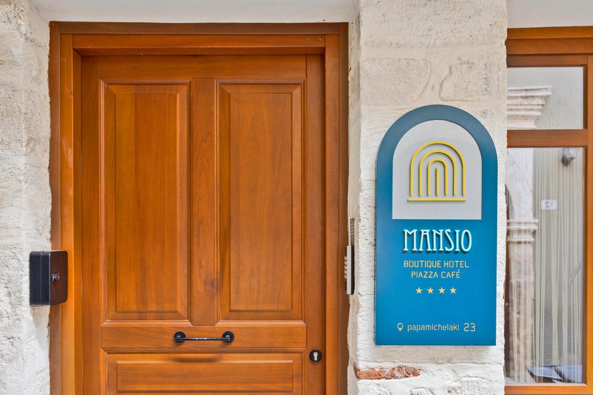 Mansio Boutique Hotel Rethymno Eksteriør bilde